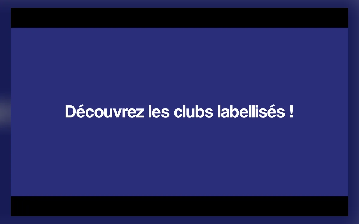 Visuel de la Fédération présentant les clubs labellisés FFRS en 2026